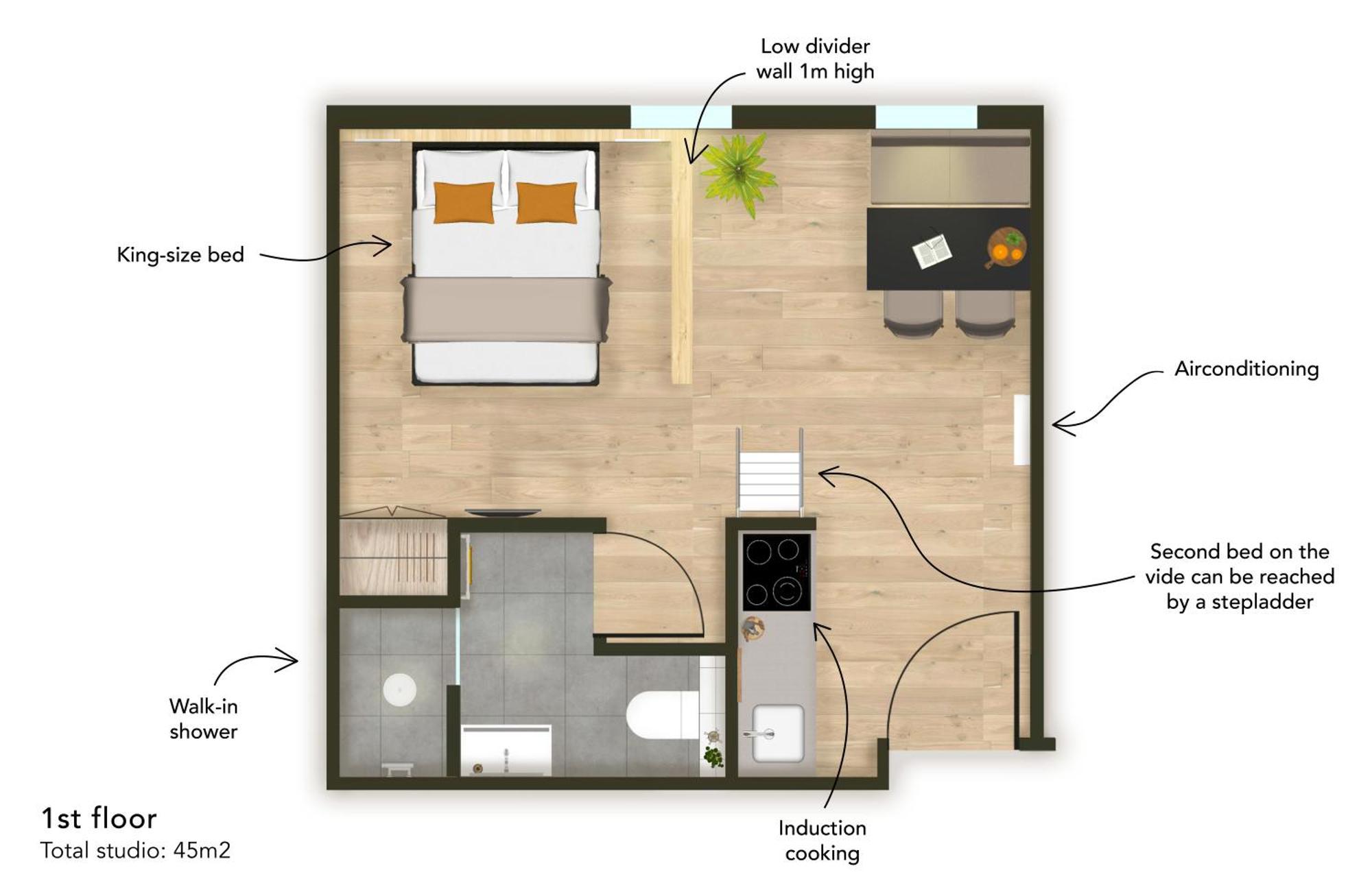 Ruyge Weyde Logies, Eco Farm Apartment Oudewater