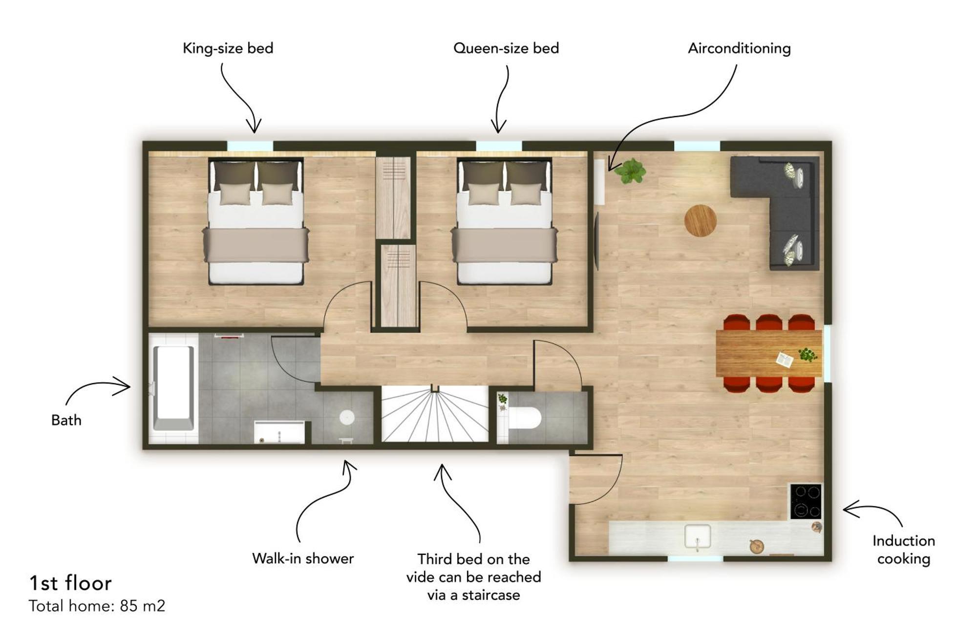 Apartment Ruyge Weyde Logies, Eco Farm *